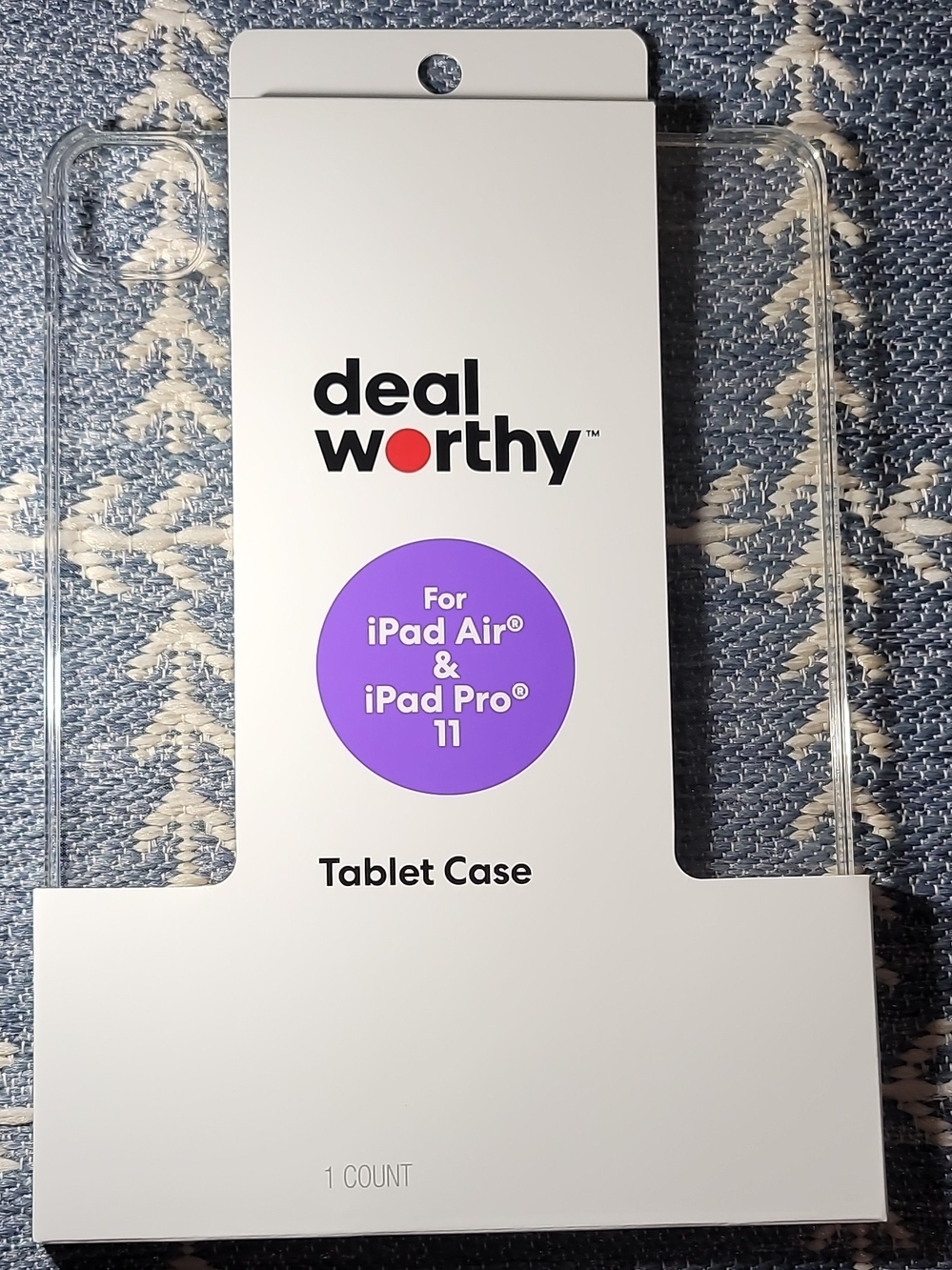 Clear Tablet Case for iPad Air & iPad Pro 11 - Transparent